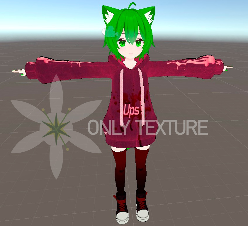 【Rusk/ラスク対応】Hoodie Texture Pack - 3 Unique Designs + Special Edition (+PSD)