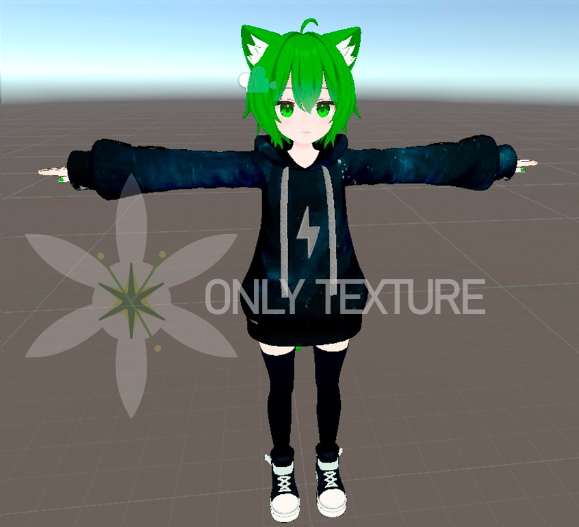 【Rusk/ラスク対応】Hoodie Texture Pack - 3 Unique Designs + Special Edition (+PSD)