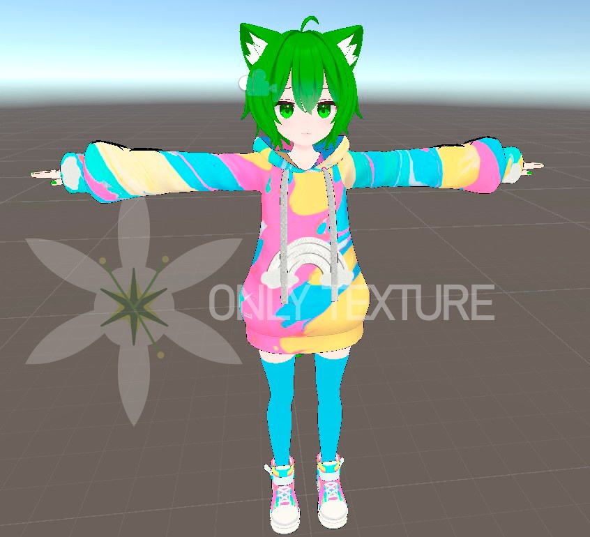 【Rusk/ラスク対応】Hoodie Texture Pack - 3 Unique Designs + Special Edition (+PSD)