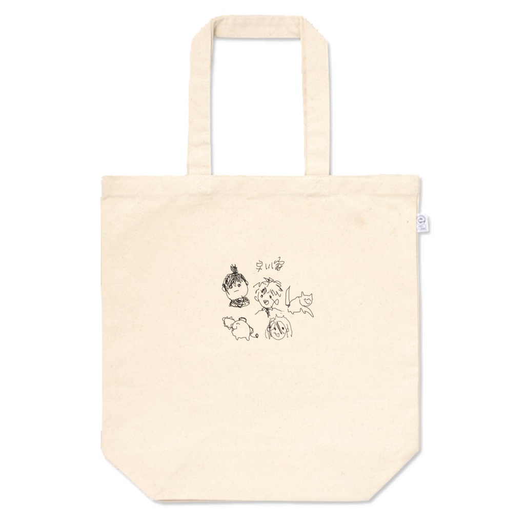 左手トートバッグ