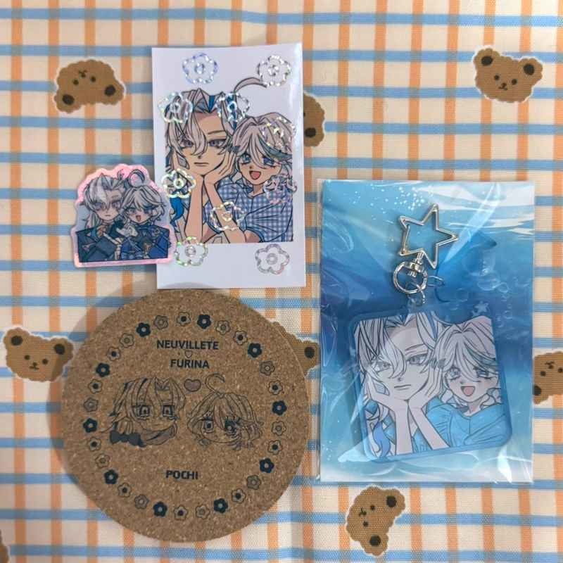 ヌヴィフリ夏アクキーセット