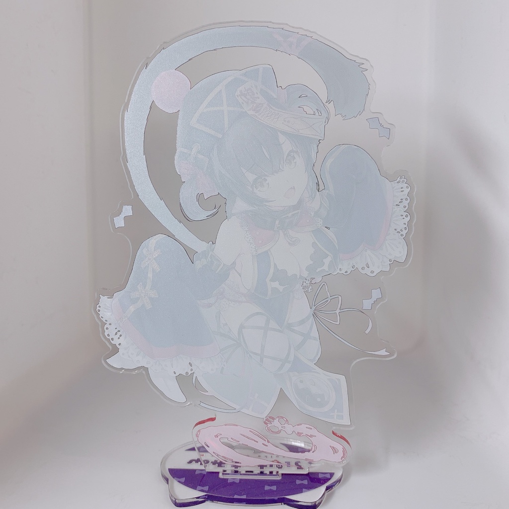 【受注生産】【再販無し】(1周年記念)限定『くろ・キョンシーもみみ』 アクリルフィギア