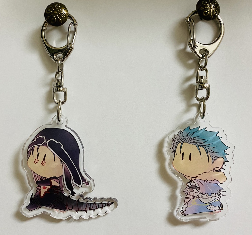 走るちびニキ(狂・術)　アクリルキーホルダー