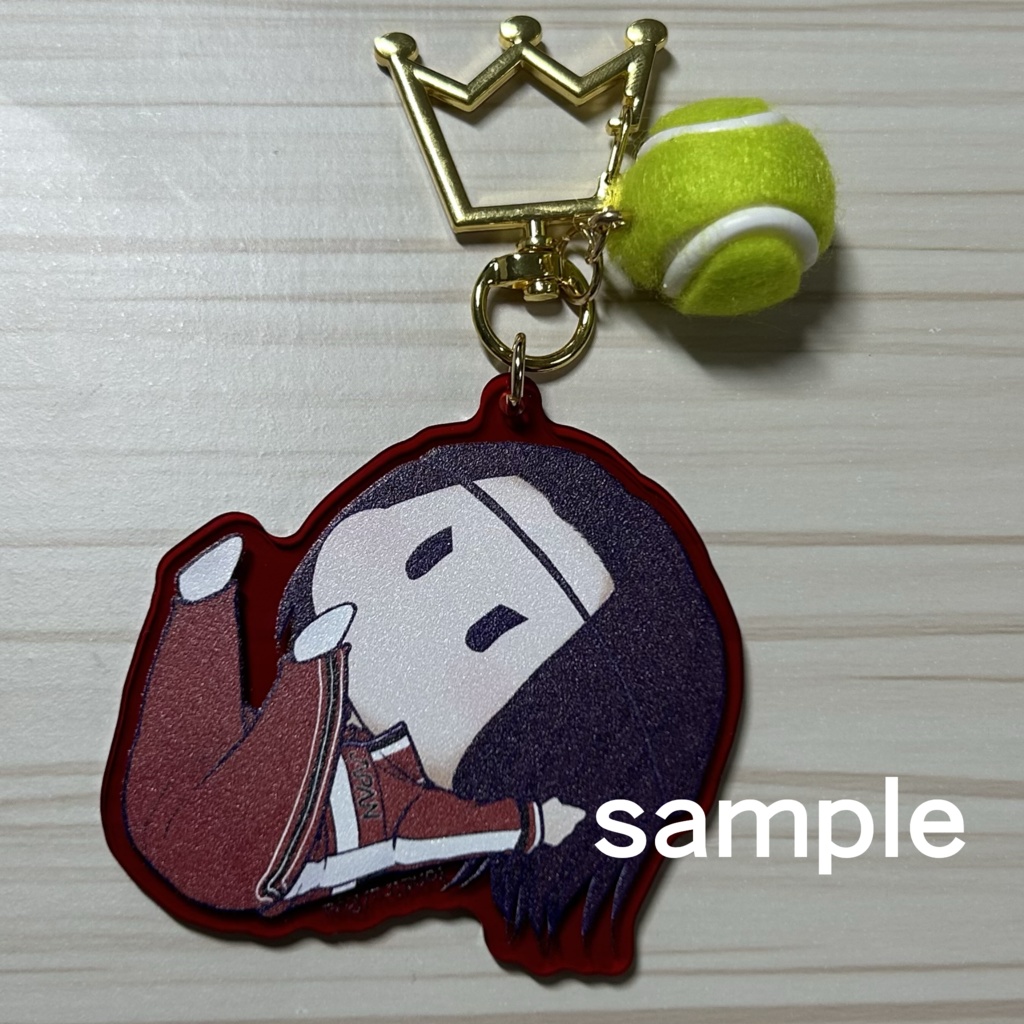 ころん、とちびのアクリルキーホルダー