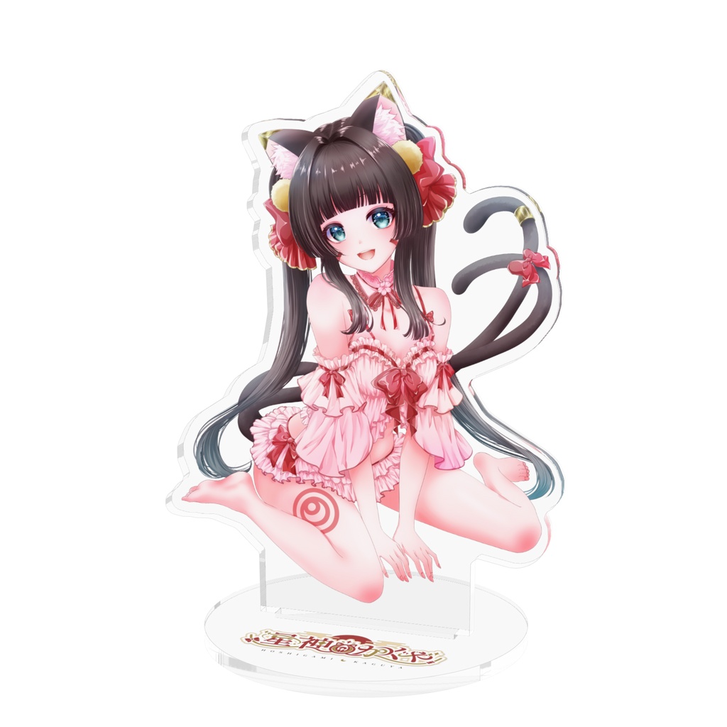 【🌻夏季限定🌻】星神かぐや おすわりアクリルスタンド 100mm×100mm 《2026水着》