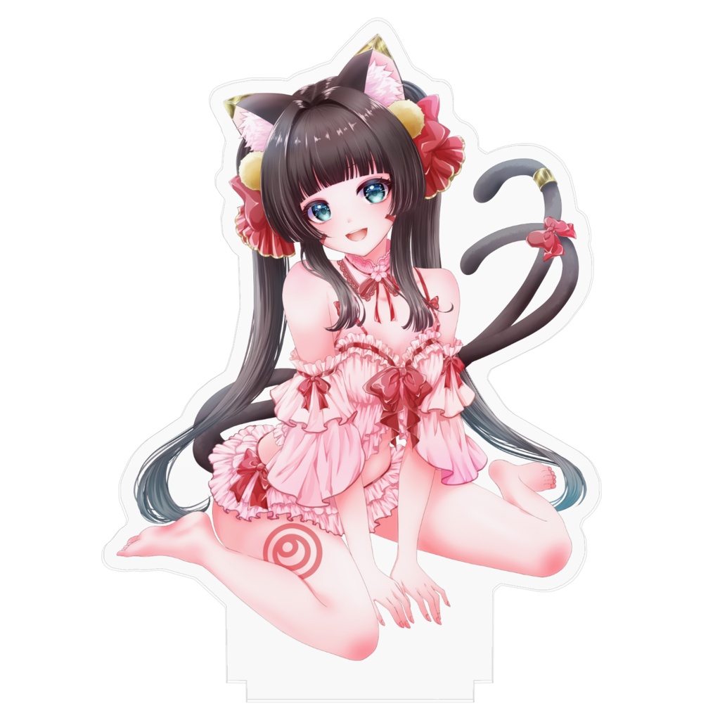 【🌻夏季限定🌻】星神かぐや おすわりアクリルスタンド 100mm×100mm 《2026水着》
