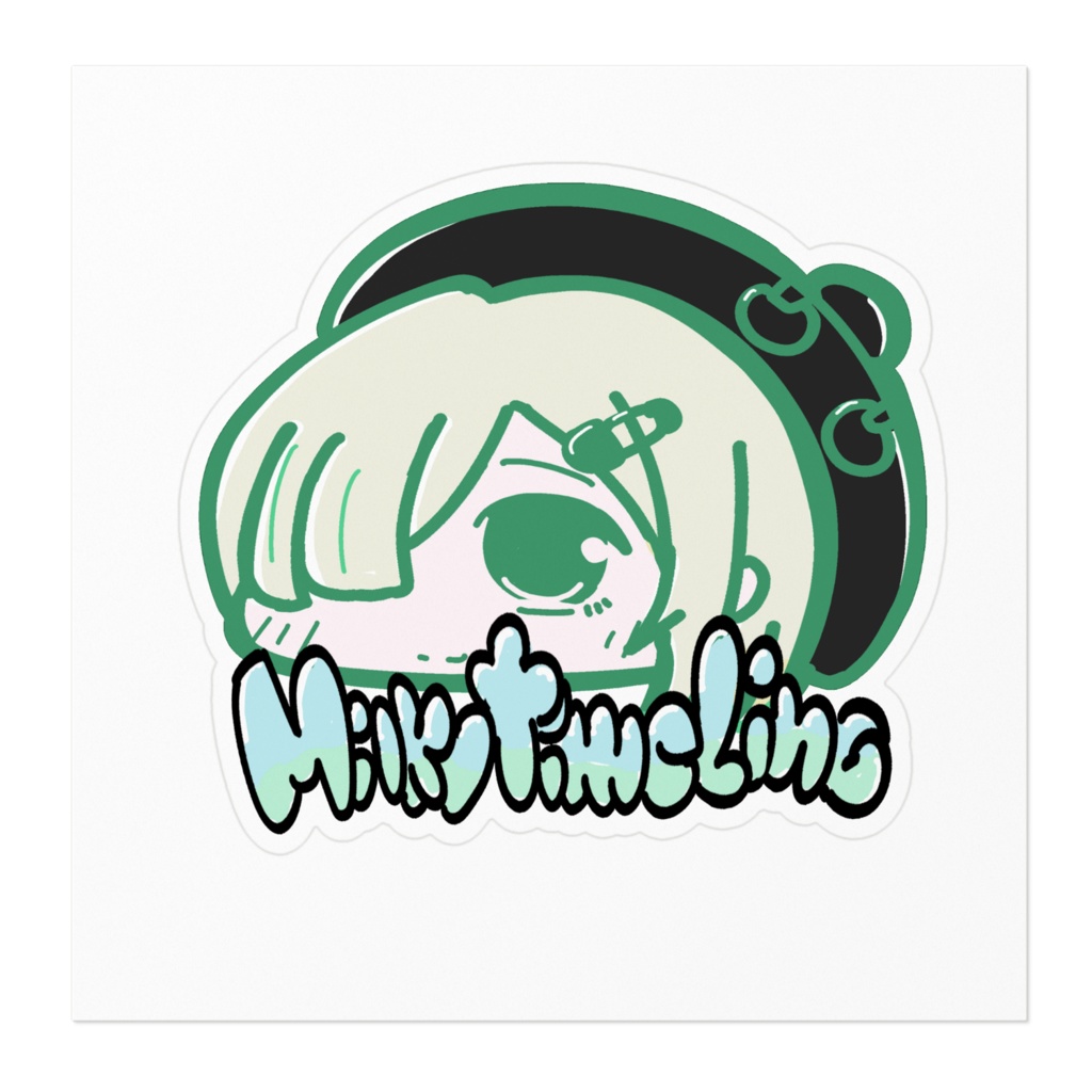 電音部 ミルキータイムラインステッカー