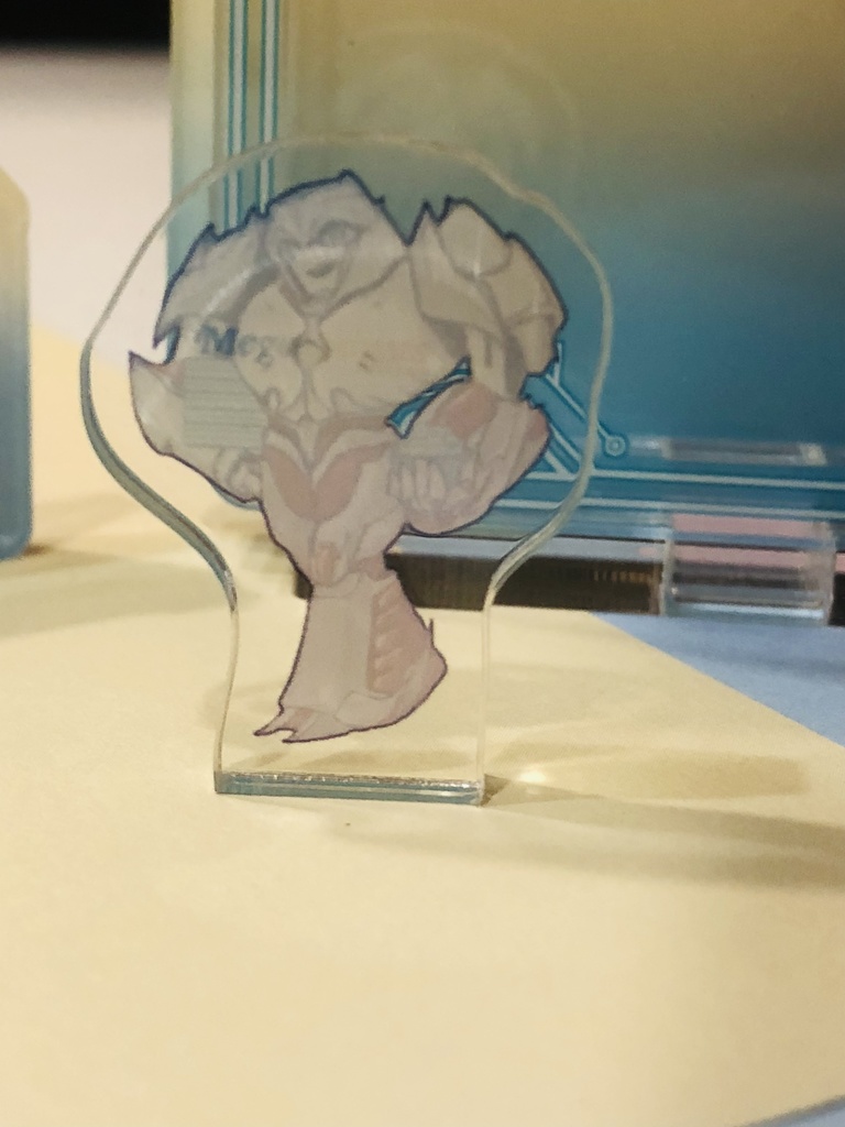 變形金剛 TFP 雙層壓克力盒玩吊飾/飯友 Megatronus + Soundwave x Orion Pax