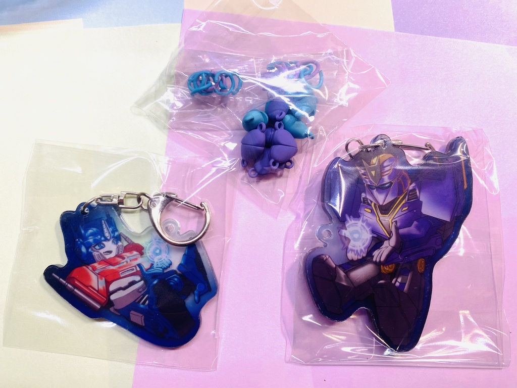 TFONE 源起 密卡托納斯X柯博文 愛心磁吸吊飾