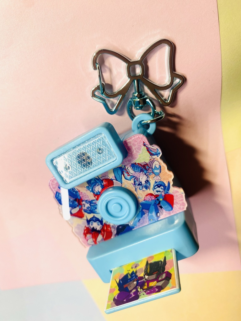 變形金剛 多宇宙-Optimus Prime 拍立得樣式小吊飾