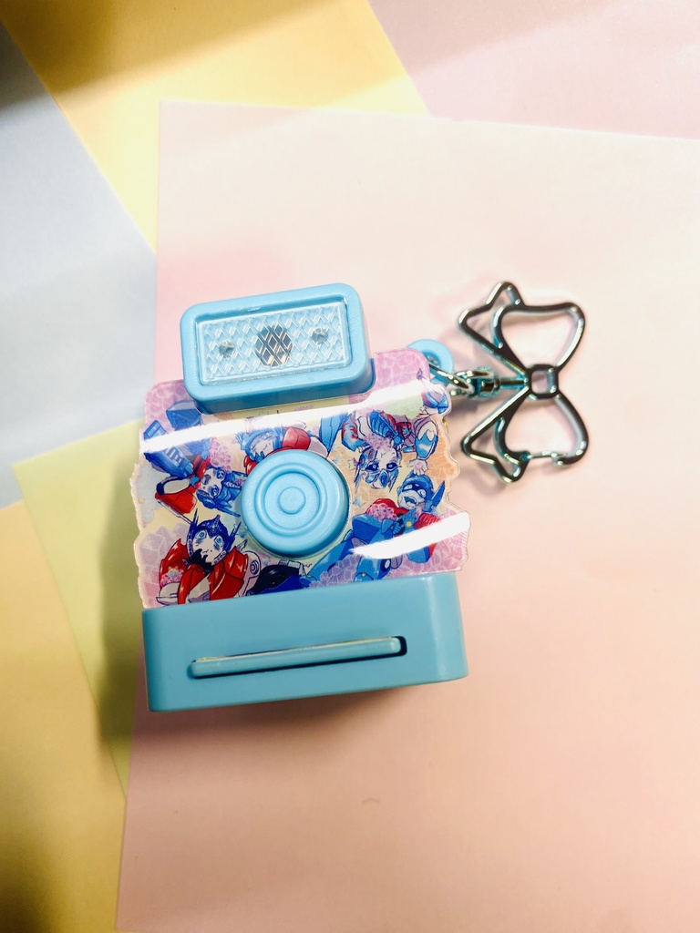 變形金剛 多宇宙-Optimus Prime 拍立得樣式小吊飾