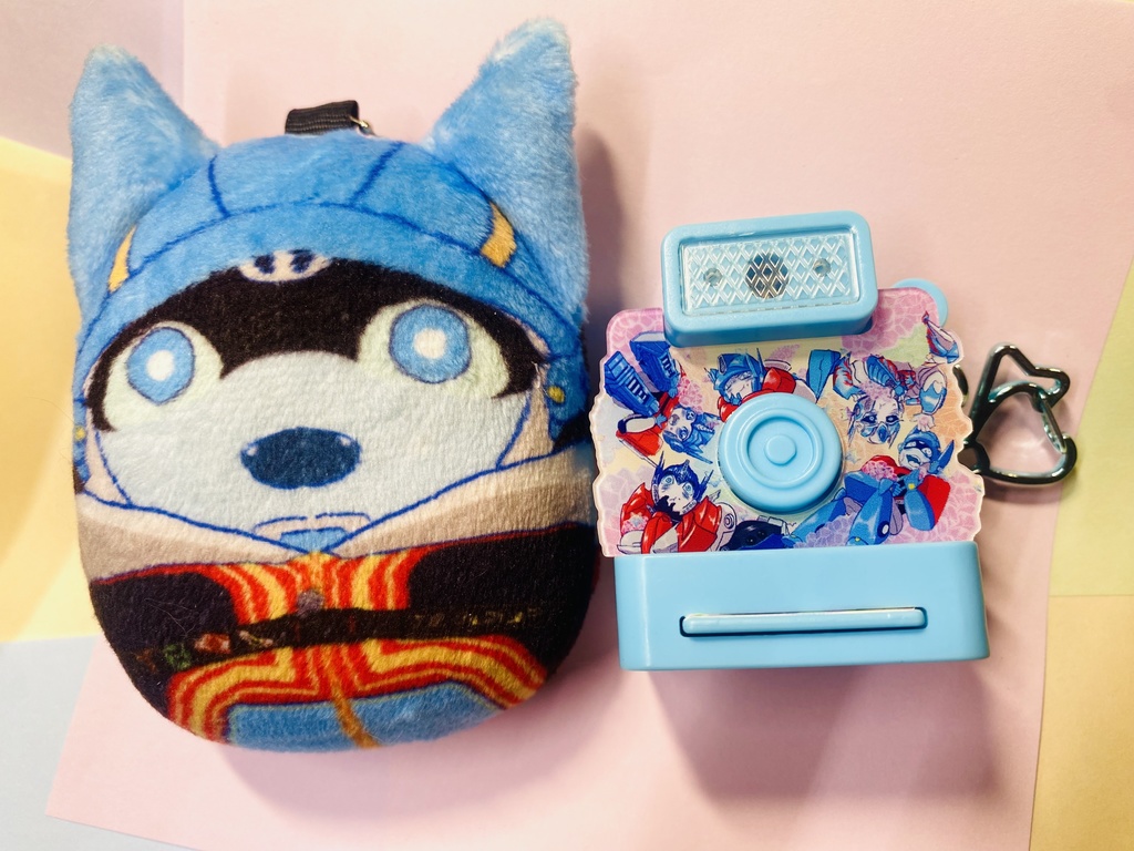 變形金剛 多宇宙-Optimus Prime 拍立得樣式小吊飾