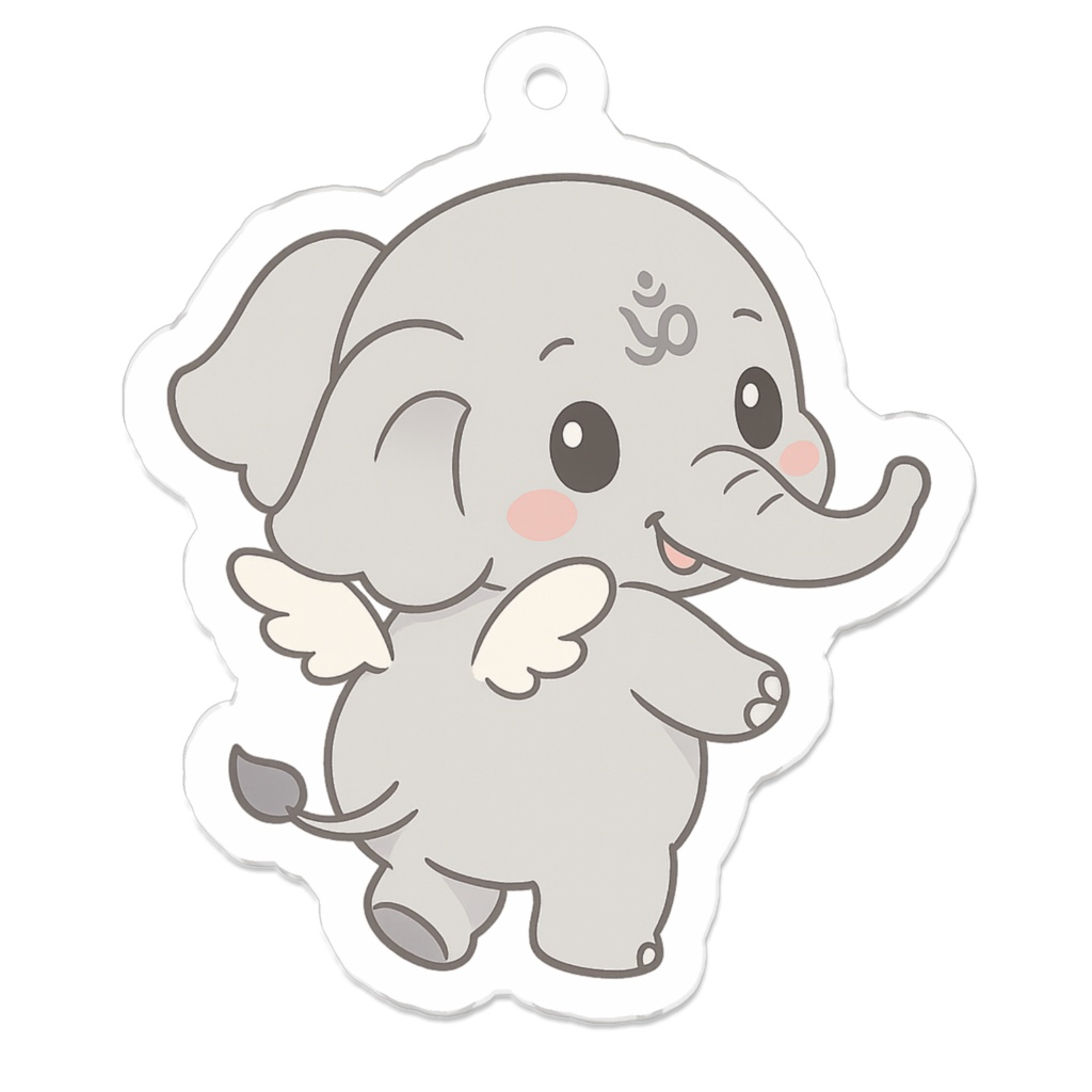 ガネちゃんキーホルダー