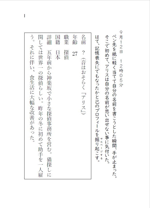 猫探偵とホラー作家