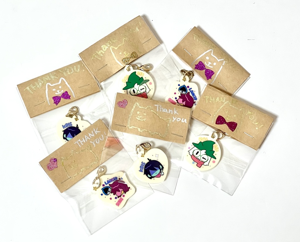 アイシングクッキー風ミニアクリルチャーム