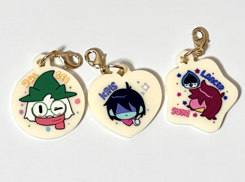 アイシングクッキー風ミニアクリルチャーム