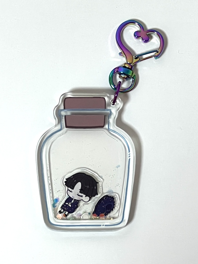 丸子漬けグリッターオイルアクキー