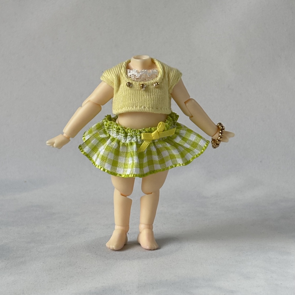水着 オビツ11・ピコニーモP・ねんどろいどどーる用