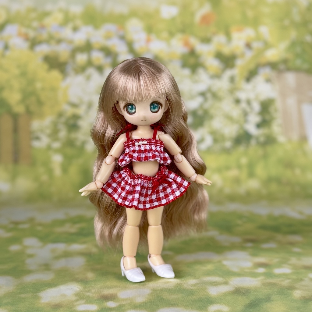 水着 オビツ11・ピコニーモP・ねんどろいどどーる用
