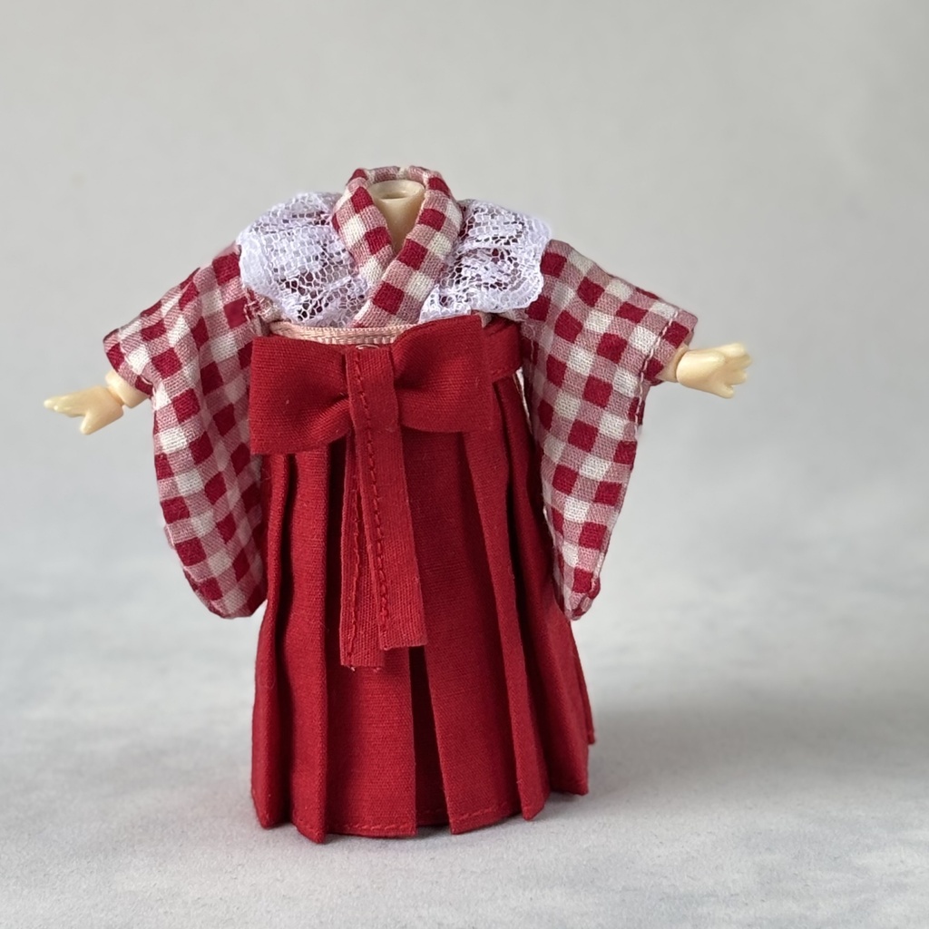 着物・袴セット オビツ11・ねんどろいどどーる用