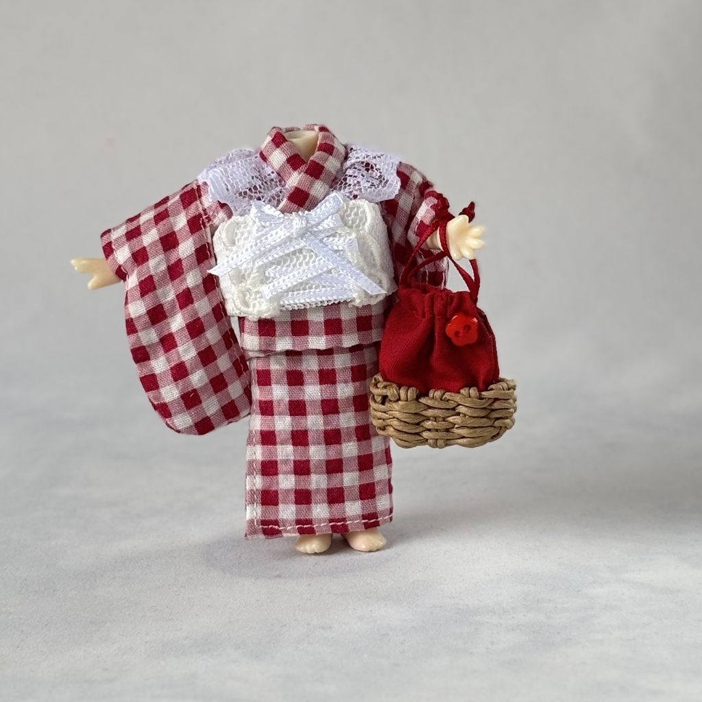 着物・袴セット オビツ11・ねんどろいどどーる用