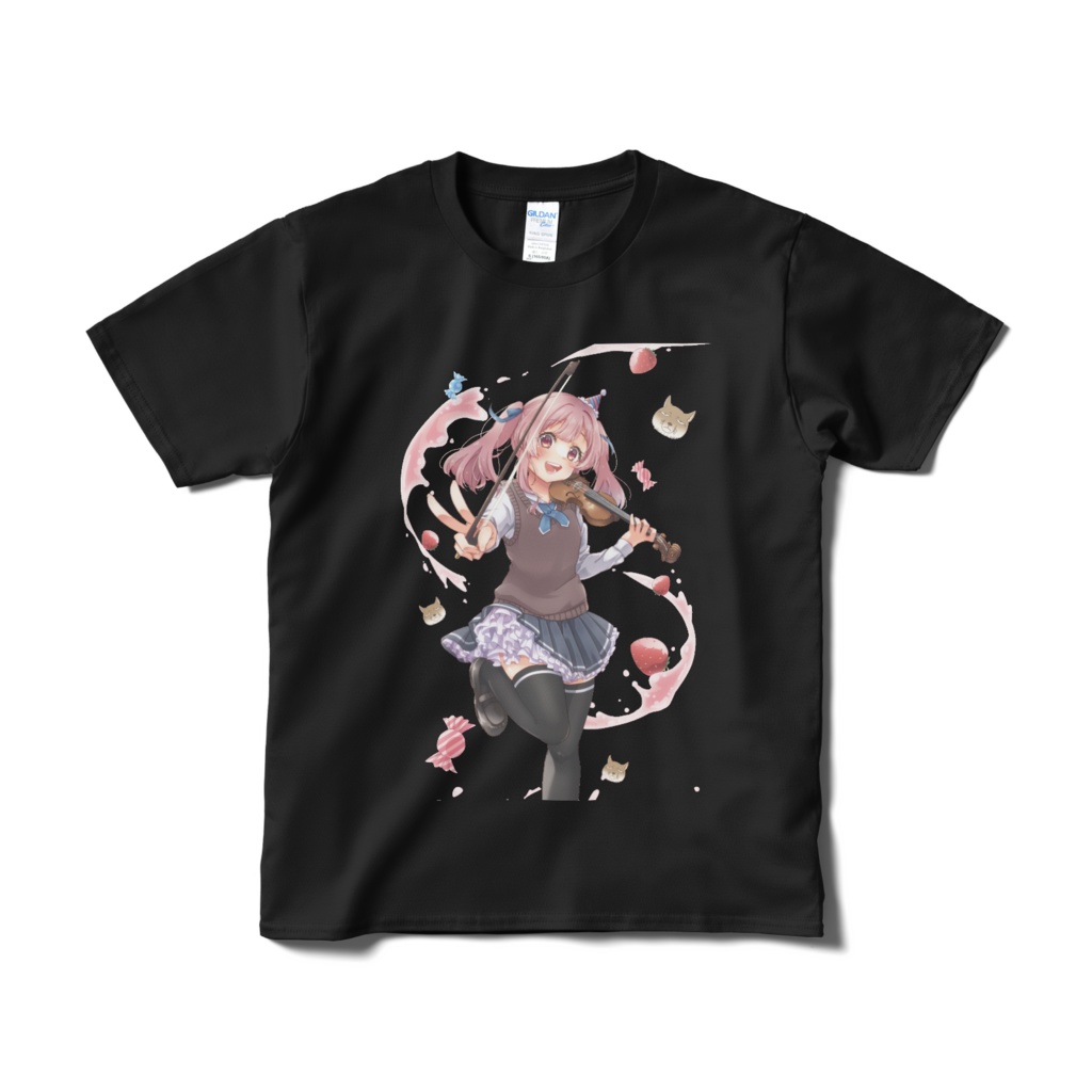 舞弦ウラ SOLO ONEMAN LIVE【ハルハレウララ】Tシャツ 白/黒