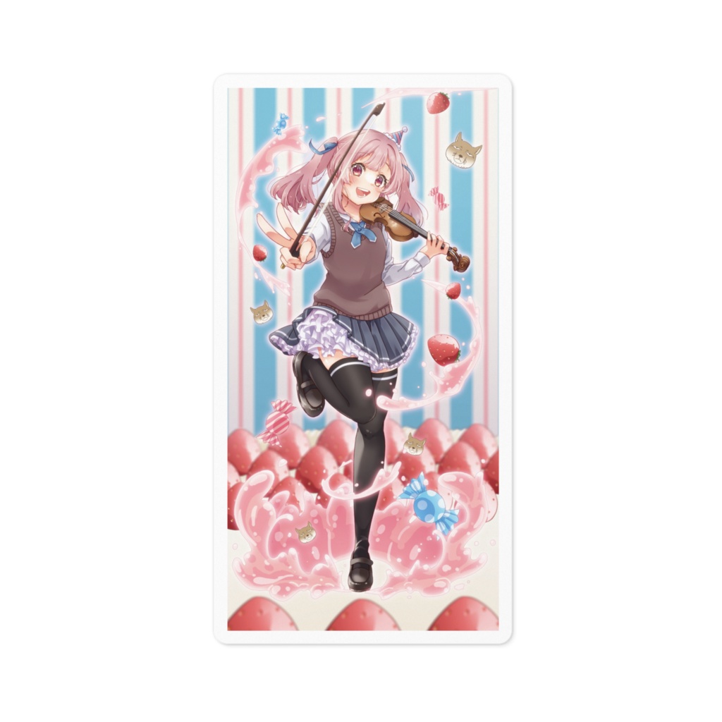舞弦ウラ オリジナルステッカー