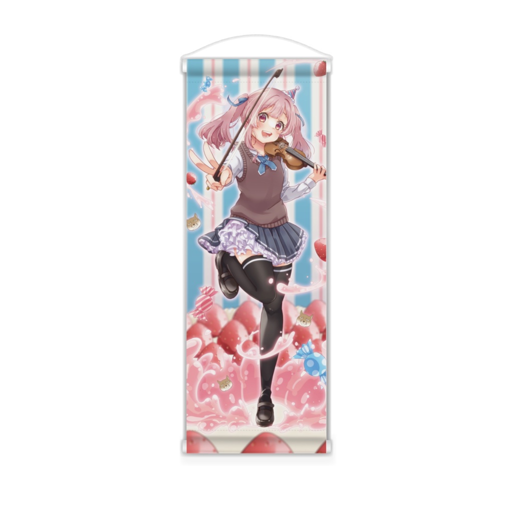 舞弦ウラ オリジナルミニタペストリー