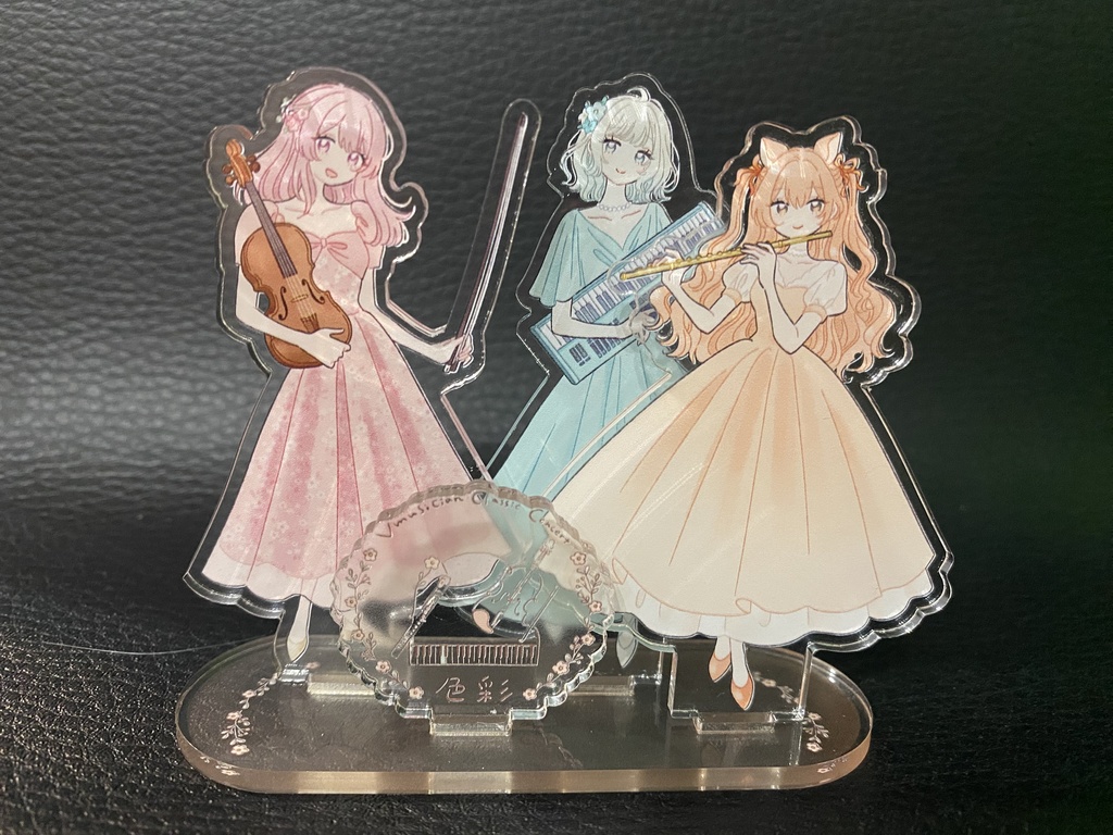 『色彩』アクリルジオラマ