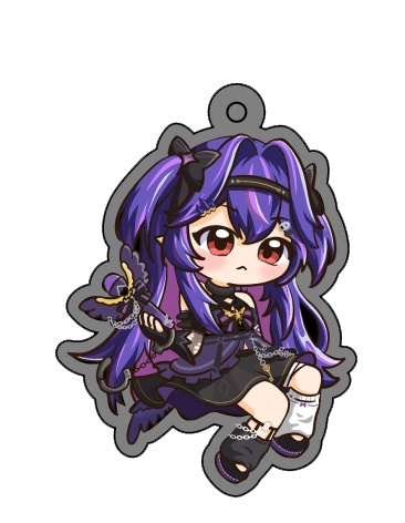 【TAIWAN2025】諾鴉・奈菲墨 アクリルキーホルダー