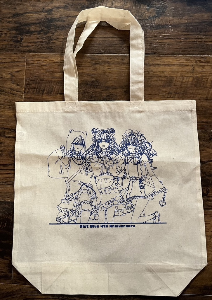 Riot Blue 4周年記念 トートバック