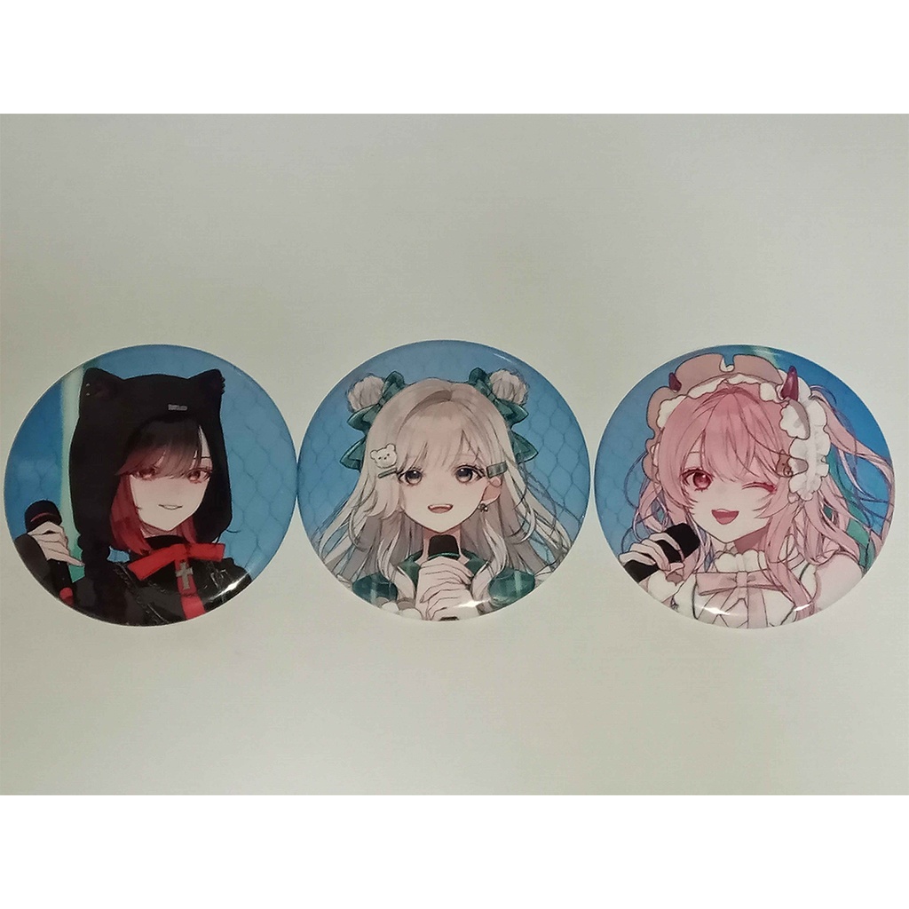 Riot Blue 4周年記念 缶バッジセット(3種)　