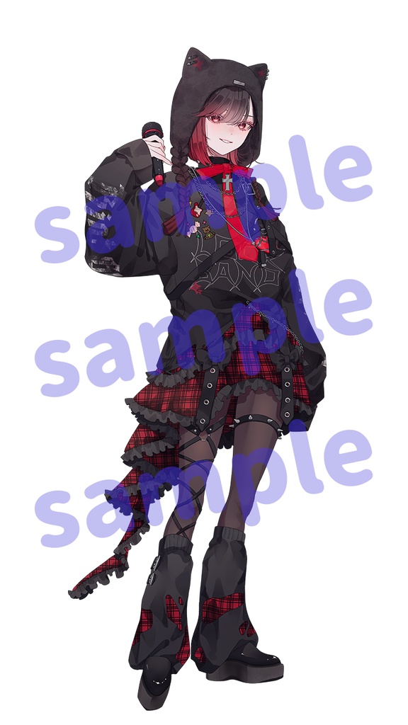 【1/21~1/31受注販売】Riot Blue 4周年記念 アクリルスタンド【明志雨音】