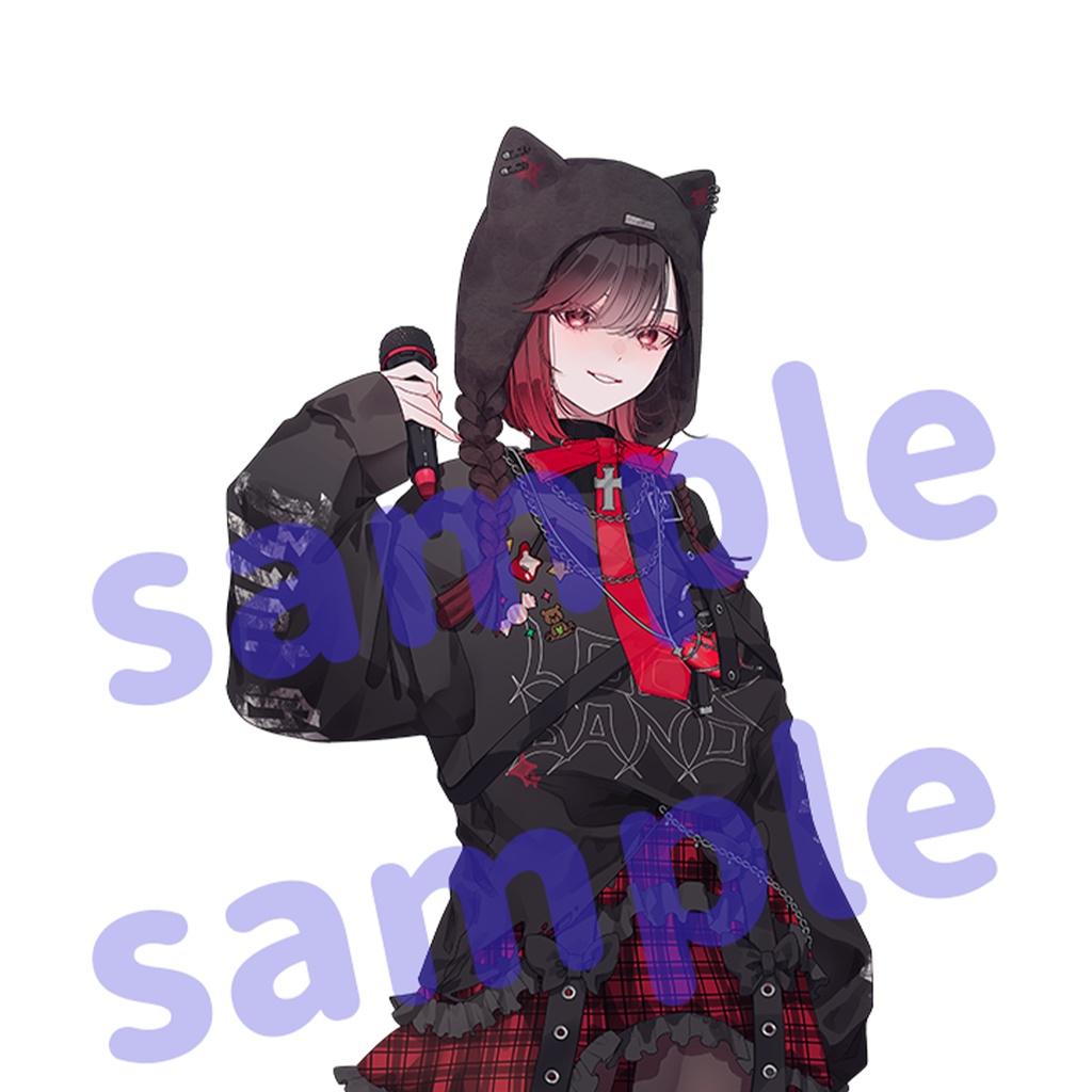 【1/21～1/31受注販売】Riot Blue 4周年記念 アクリルスタンド【明志雨音】