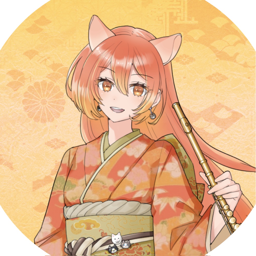 『色彩』迎春 -2026- 缶バッジ【柴音】 