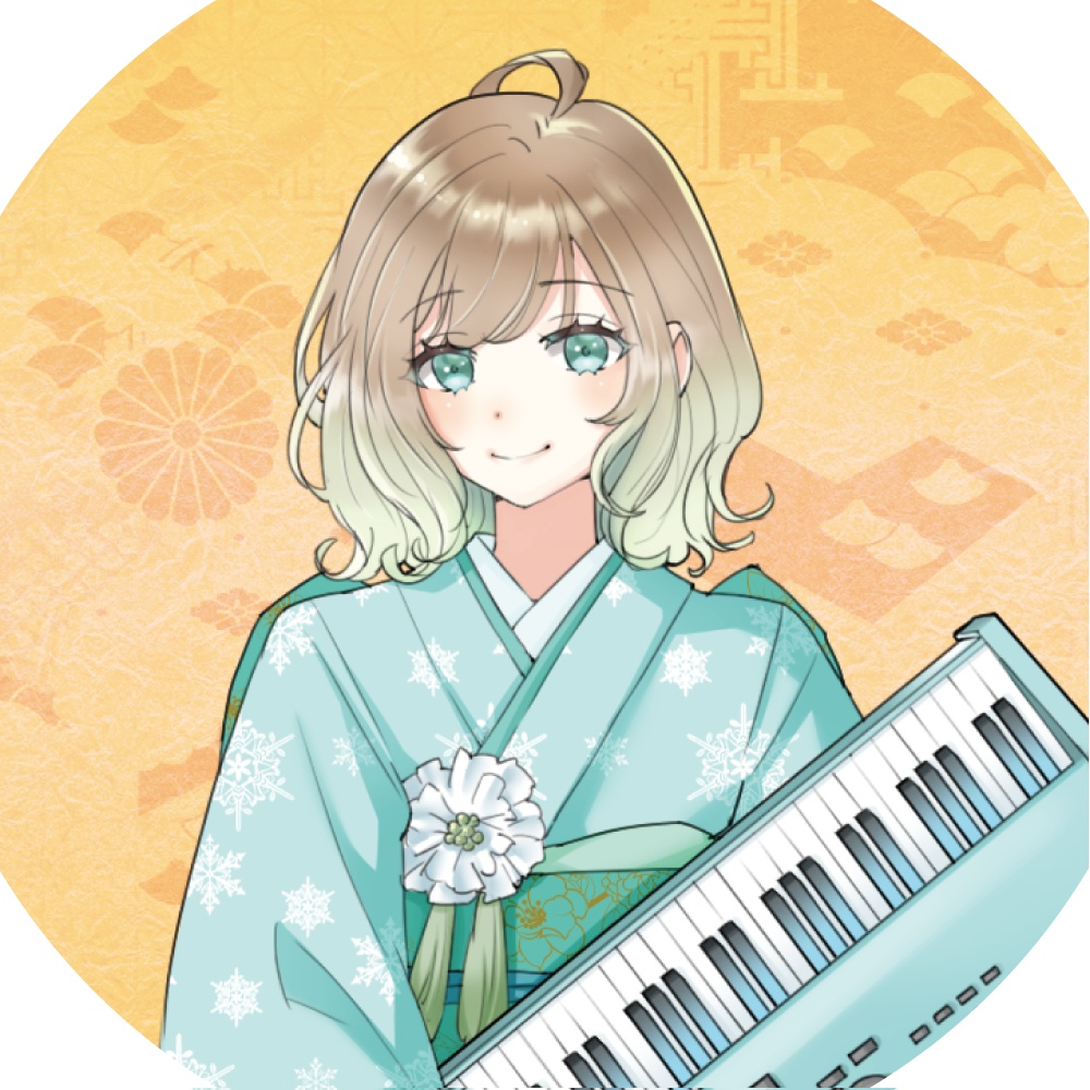 『色彩』迎春 -2026- 缶バッジ【おまる】 