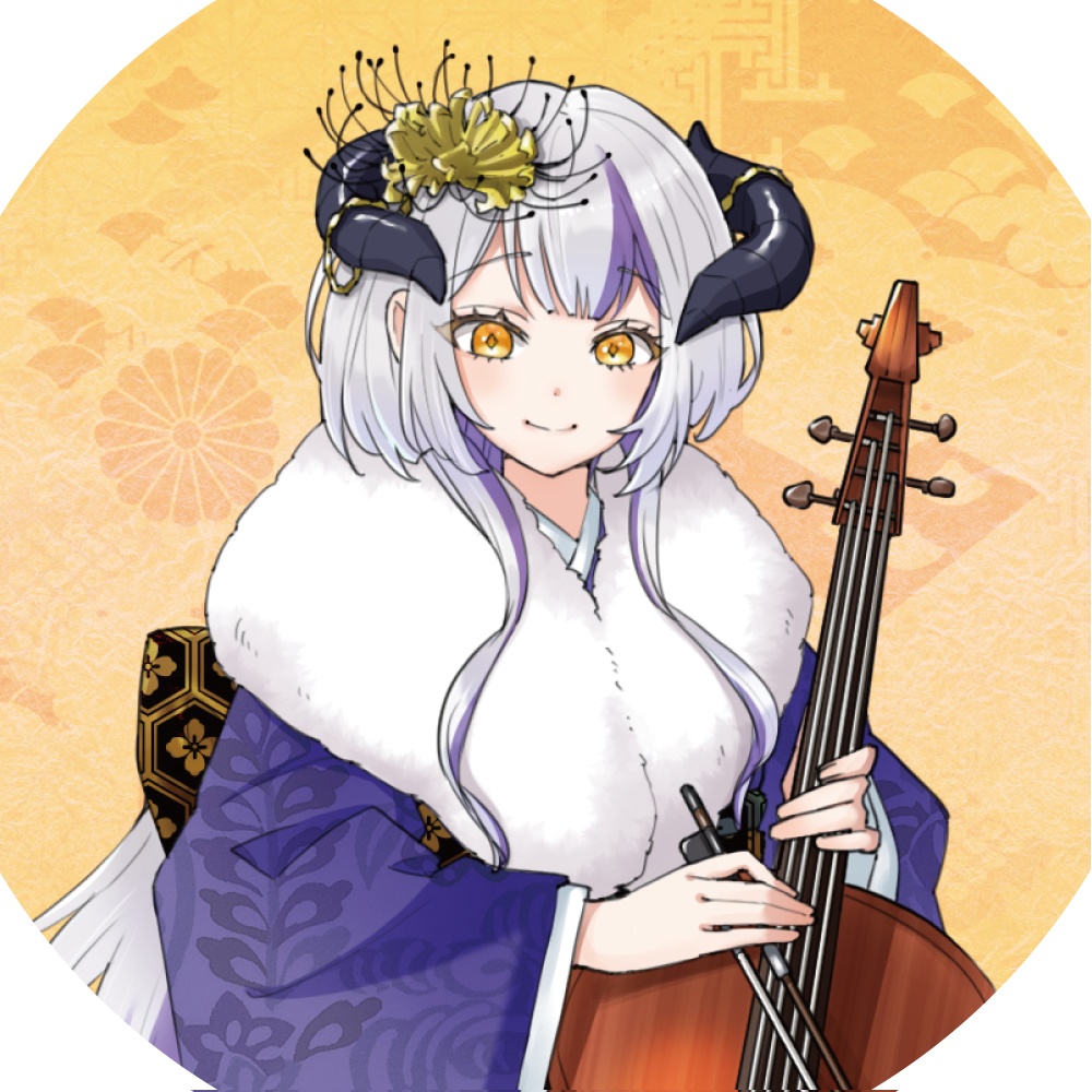 『色彩』迎春 -2026- 缶バッジ【Devilith Violustre】 