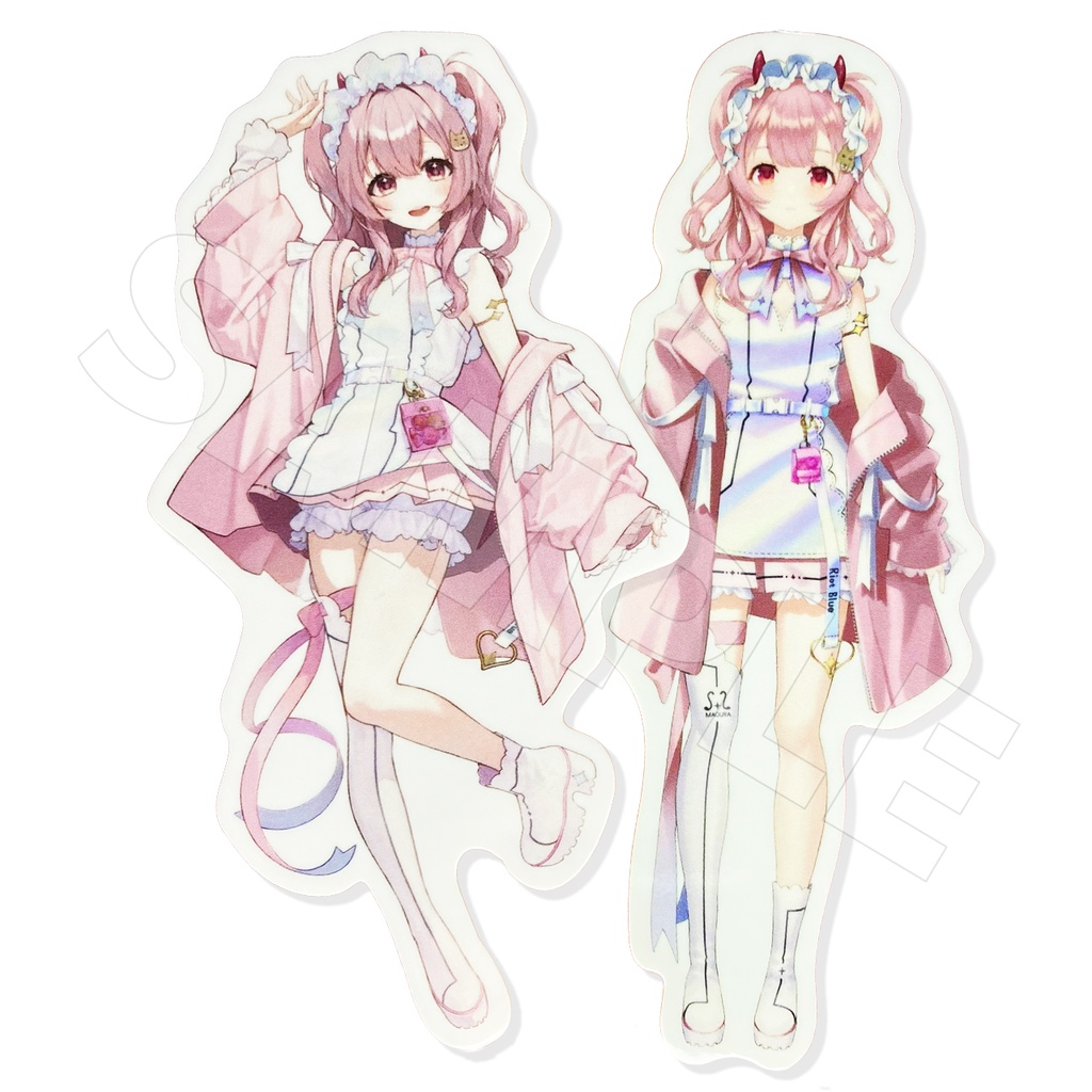 【舞弦ウラ3周年】ステッカーセット