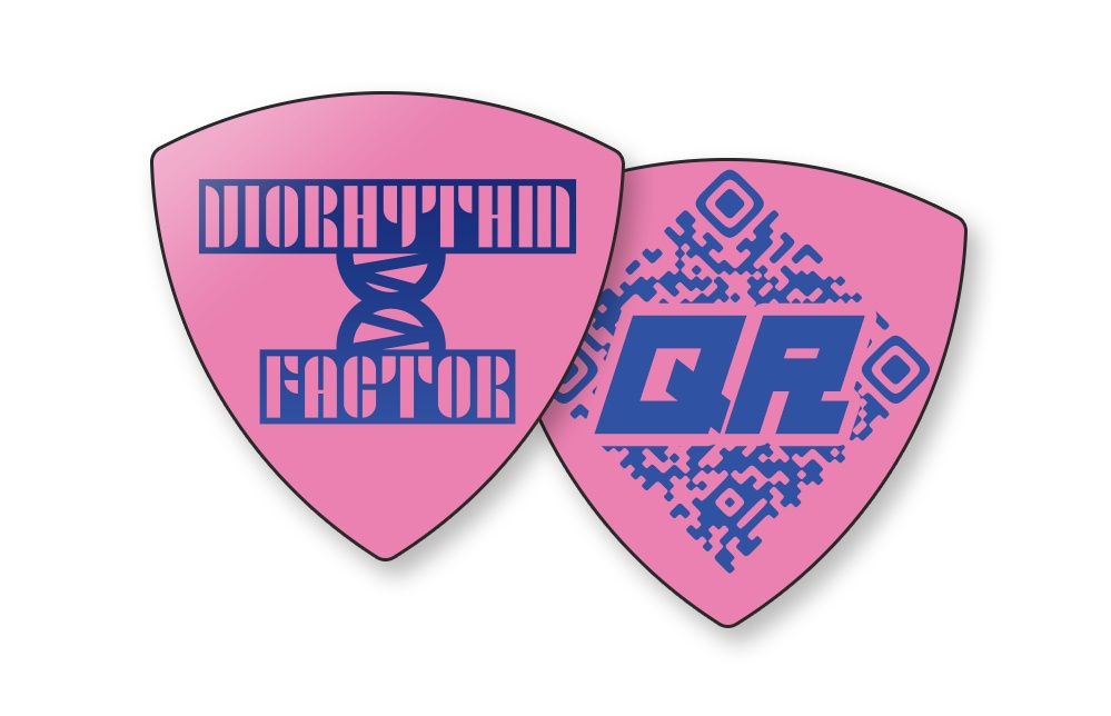 舞弦ウラ 5th single『VIORHYTHM FACTOR』DL ピックキーホルダー