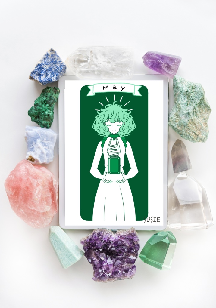 誕生石シリーズ：5月エメラルド