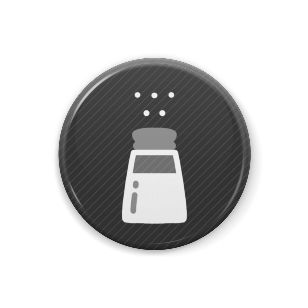 ソルティー🧂の缶バッジ