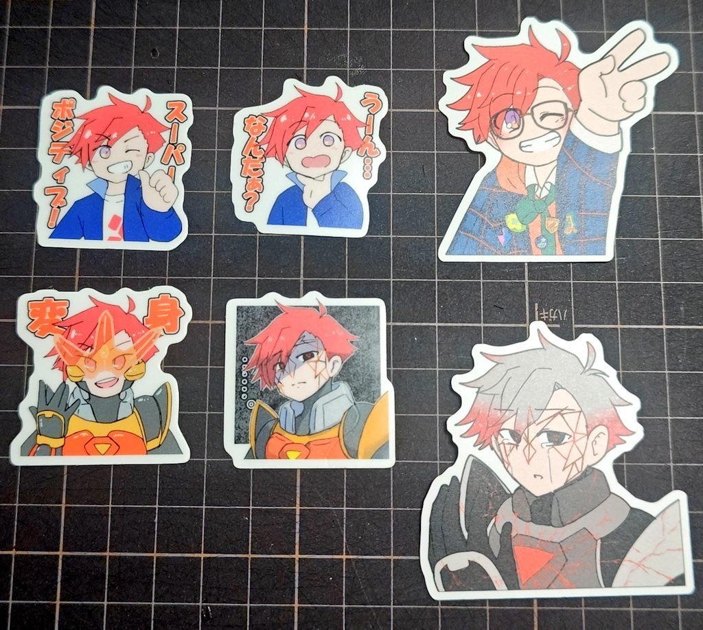 好き男ステッカー伊織陽真セット