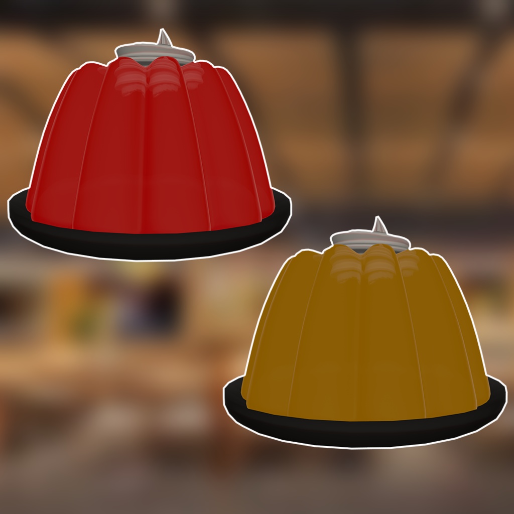 プルプルした可愛いプリンちゃん。