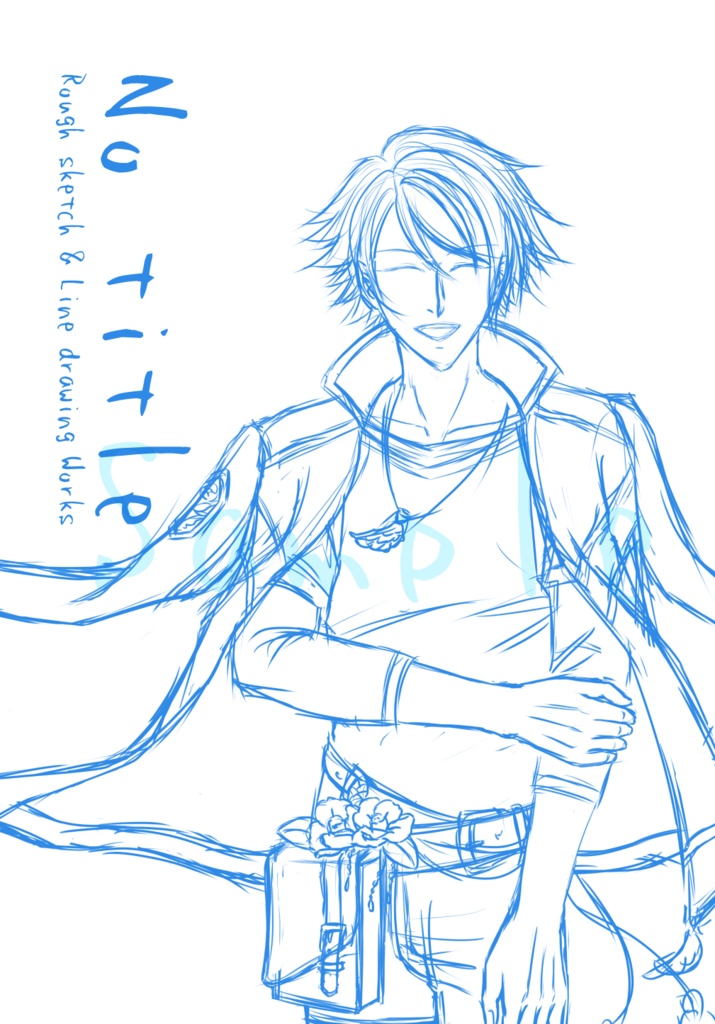 ラフ＆線画集『No title』
