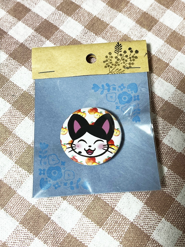 猫ちゃんマグネット(ハチワレ)