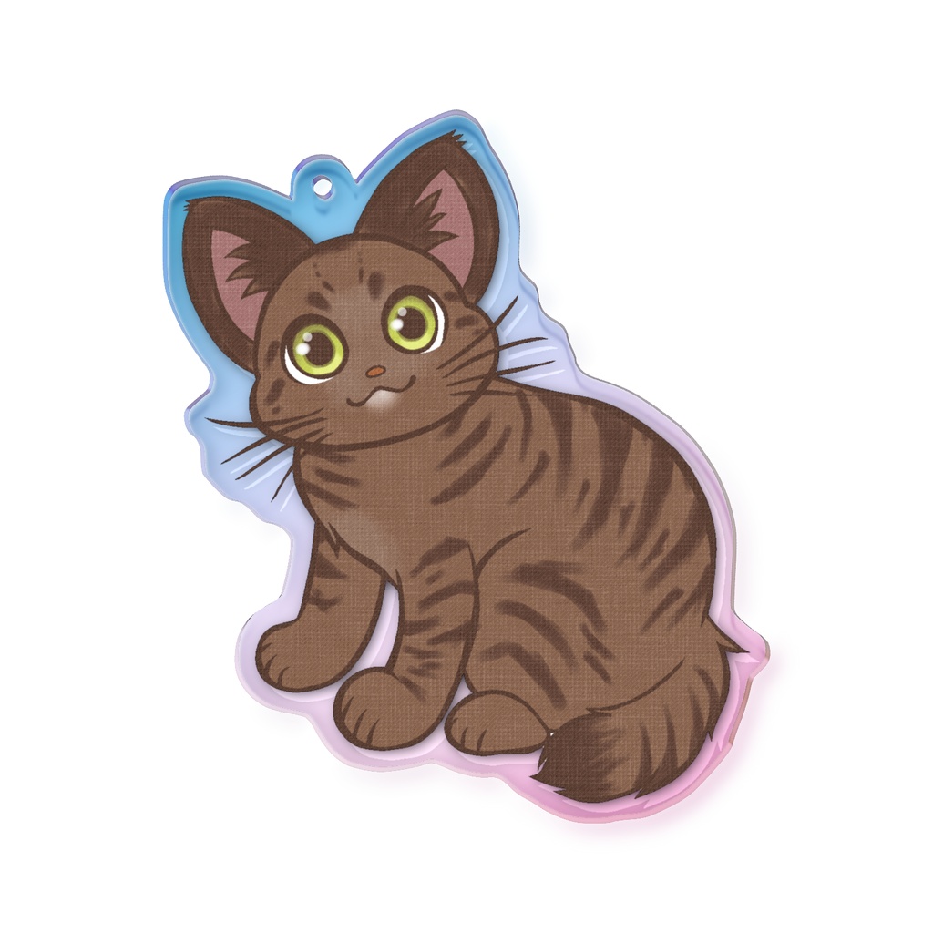 キジねこちゃんアクリルキーホルダー