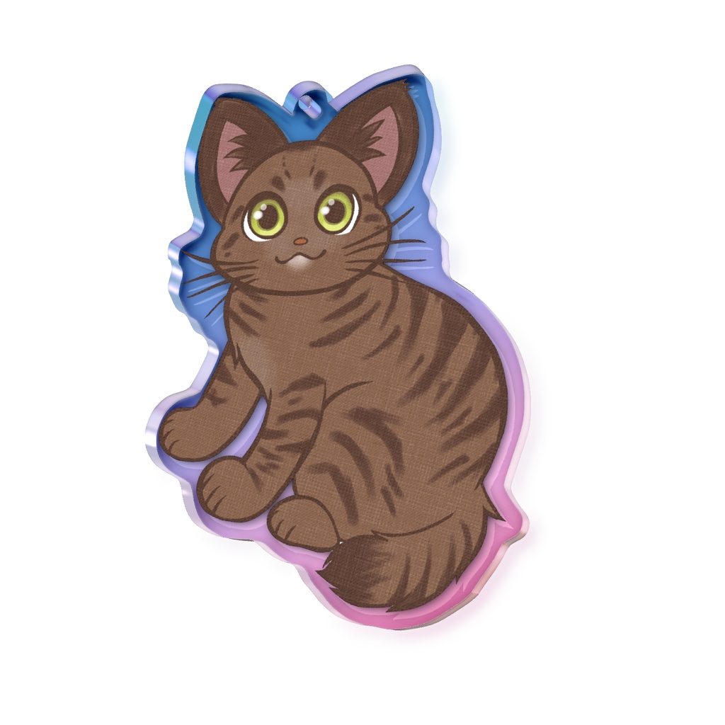 キジねこちゃんアクリルキーホルダー