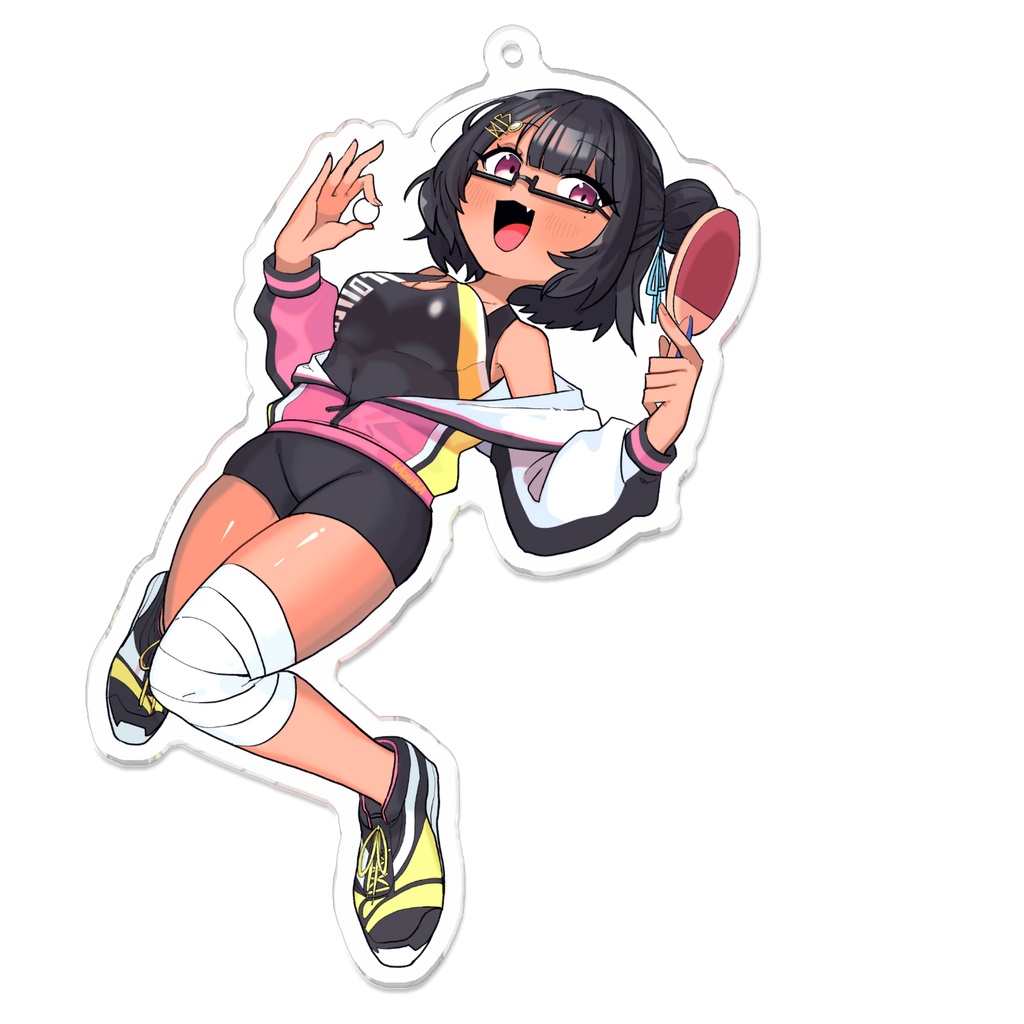 たまちゃんアクキー100×100mm