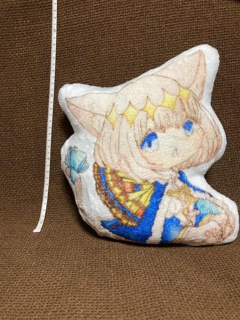 オベにゃんのふかふかクッション