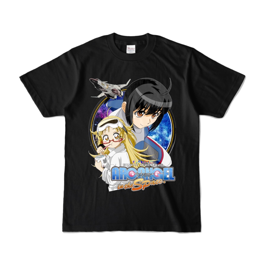 ARCANGELキャラクターTシャツ-A-黒